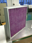 مرشح هواء مصنع لوحة قابلة للطي ذات كفاءة متوسطة للآلات الإلكترونية الدقيقة