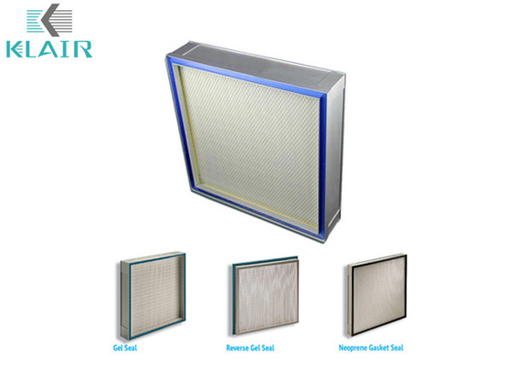Mini Pleat HEPA Air Purifier Air Filter for Hospital Gel Seal Type بيع فلتر HEPA