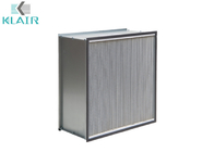 نوع الصندوق الزجاجي فاصل الألومنيوم HEPA فلتر الهواء لنظام HVAC