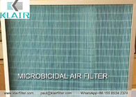 PET PTFE Media فلتر الهواء HEPA مبيد للجراثيم لمكيف الهواء
